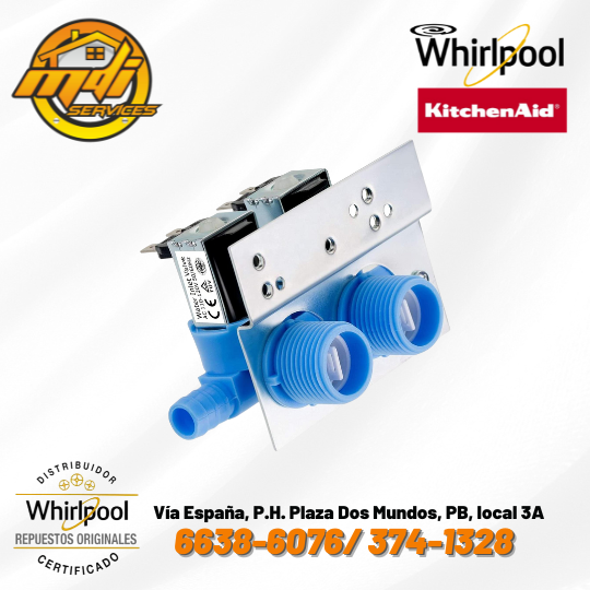 VALVULA LAVADORA WHIRLPOOL ORIGINAL FSP 285805